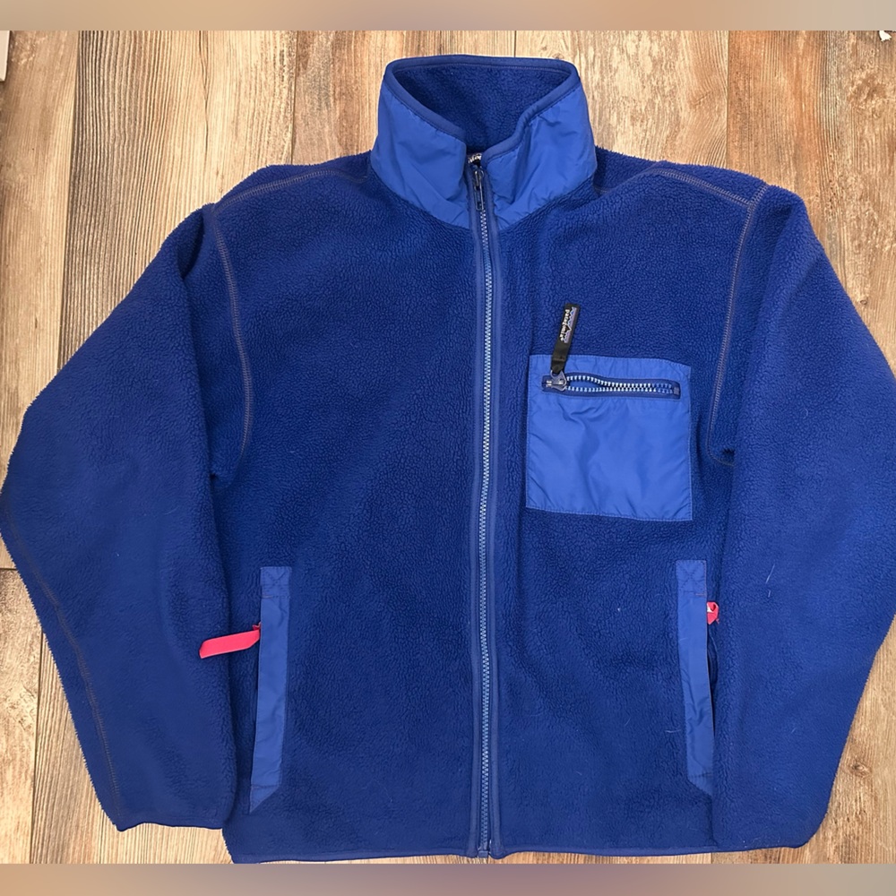 VINTAGE 1990’s Patagonia Retro X Deep pile lined Kids Fleece
